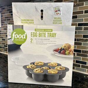 The Food Network™ 2 Piece Egg Bite Tray For Pressure Cooker BRAND NEW